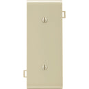 Leviton 1-Gang Standard Center Nylon Blank Wall Plate, Ivory
