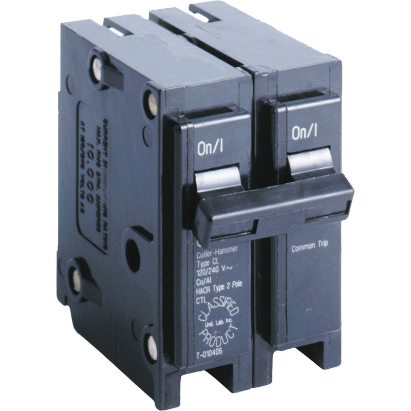 Eaton 40A Double-Pole Standard Trip Universal Replacement Circuit Breaker