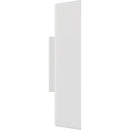 Heath Zenith Wired White Plastic LED Lighted Doorbell Push-Button