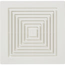 Broan 9-1/4 In. W. x 9 In. L. White Exhaust Fan Replacement Grille