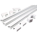 Wiremold CordMate 1 In. x 4 Ft. White Channel