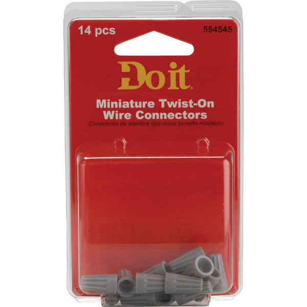 Do it Miniature Gray 22 AWG to 16 AWG Wire Connector (14-Pack)