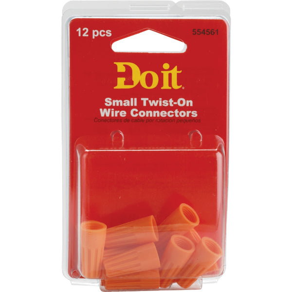 Do it Small Orange 22 AWG to 14 AWG Wire Connector (12-Pack)