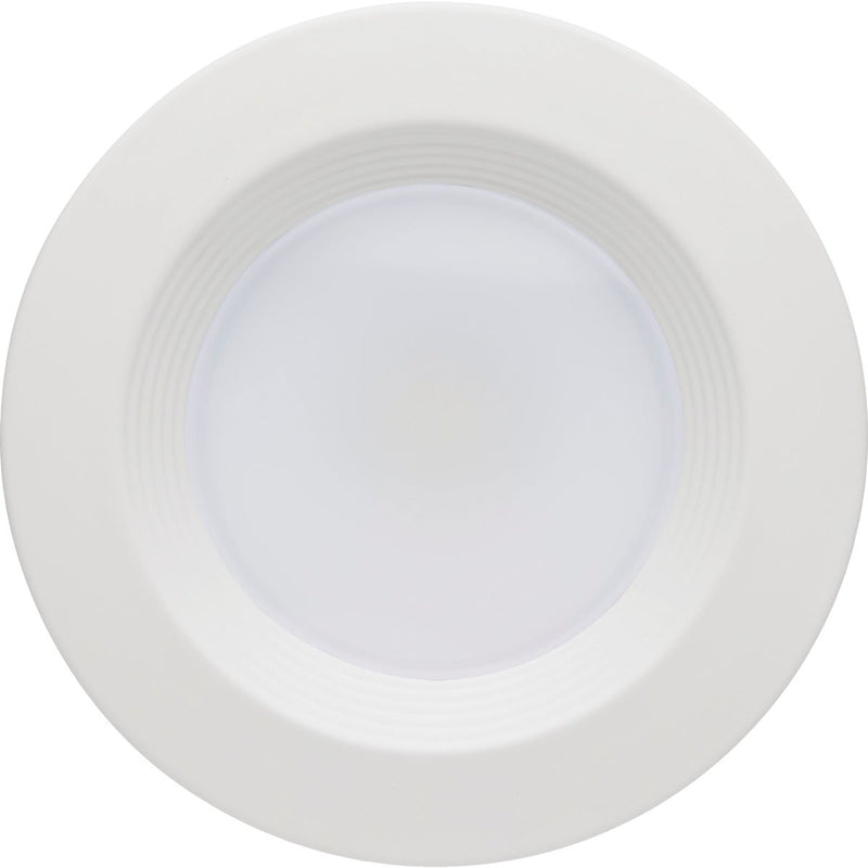 Satco 4 In. Retrofit Non-IC Rated White Selectable Color Temperature LED Recessed Light Kit