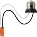 Satco 4 In. Retrofit Non-IC Rated White Selectable Color Temperature LED Recessed Light Kit