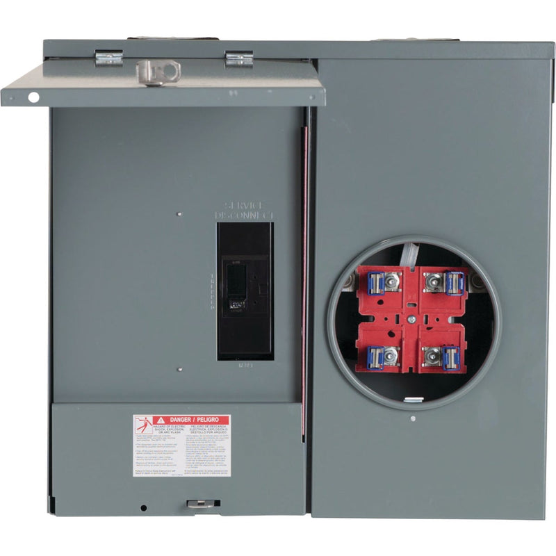 Square D QO 200A Rainproof CSED Meter Breaker Panel