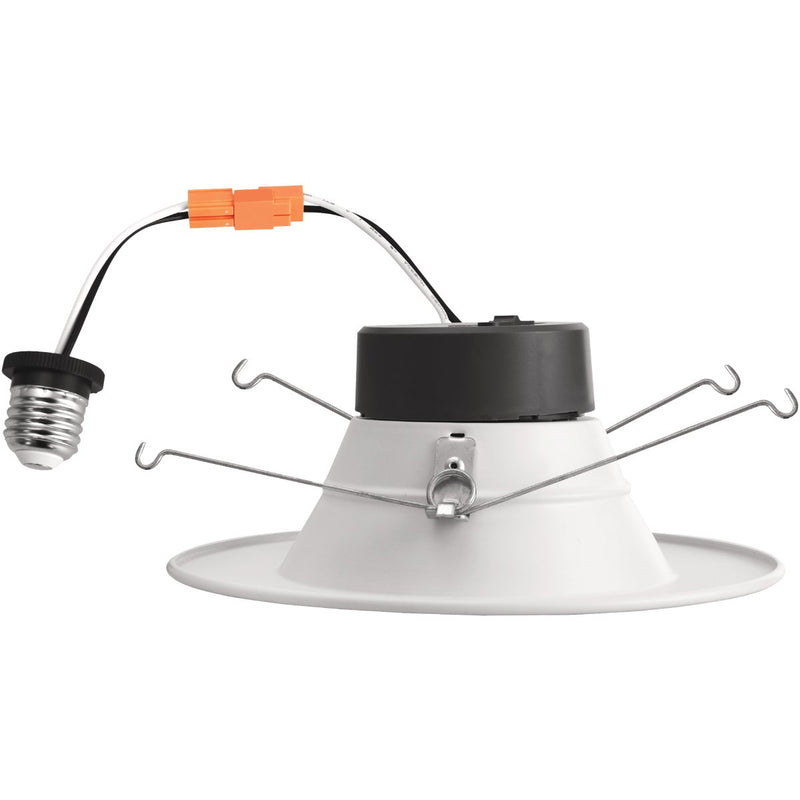 5 In./6 In. Retrofit IC Rated White LED CCT Tunable Downlight with Smooth Trim, 1100 Lm.