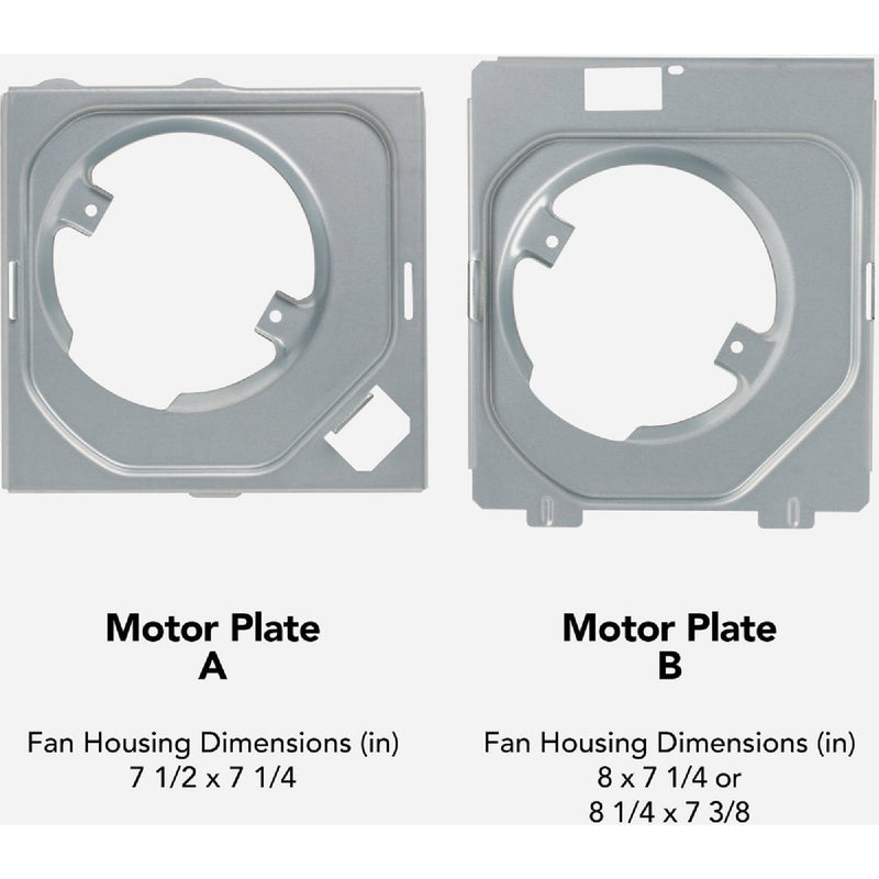 Broan QuicKit 60 CFM 3.0 Sones 120V Bath Fan Replacement