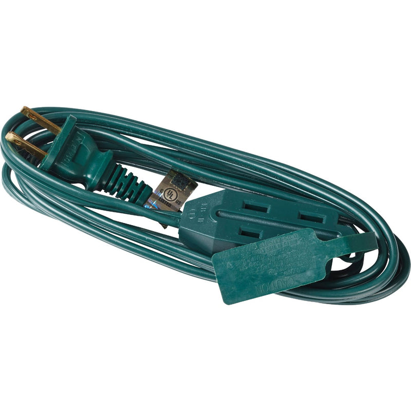 Do it 6 Ft. 16/2 Green Cube Tap Extension Cord