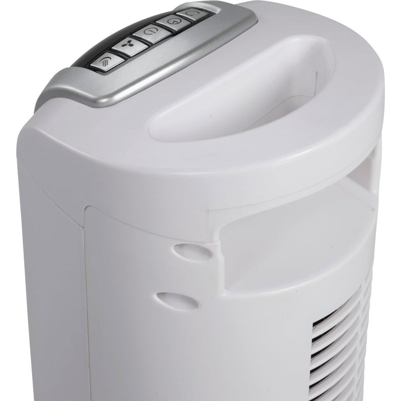 Best Comfort 35 In. 3-Speed White & Silver Tower Fan