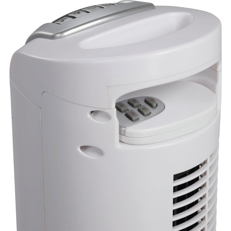 Best Comfort 35 In. 3-Speed White & Silver Tower Fan