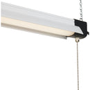 4 Ft. 1-Bulb LED Linkable Shop Light Fixture
