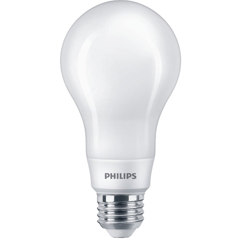 Philips BrightDial 150/100/60W Equivalent Soft White A21 Medium LED Light Bulb