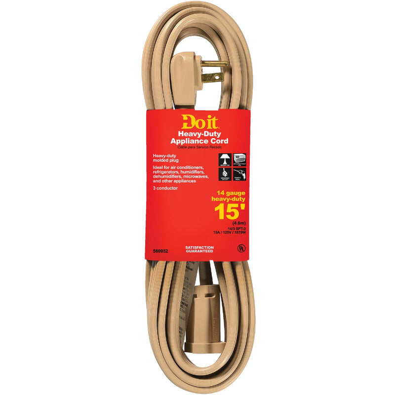 Do it 15 Ft. 14/3 15A Appliance & Air Conditioner Cord