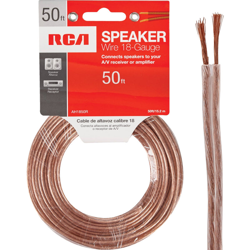 RCA 50 Ft. 18/2 Stranded Speaker Wire