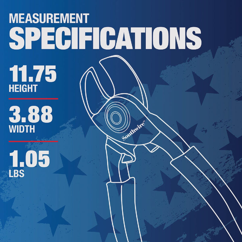 Southwire Wounded Warrior Project 9 In. High-Leverage Cable Cutter