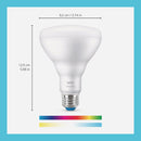 Wiz 65W Equivalent BR30 Medium Smart LED Light Bulb (2-Pack)