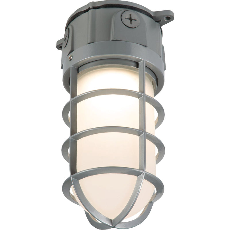 Halo 17.7W LED Vapor Tight Gray Barn Light Fixture