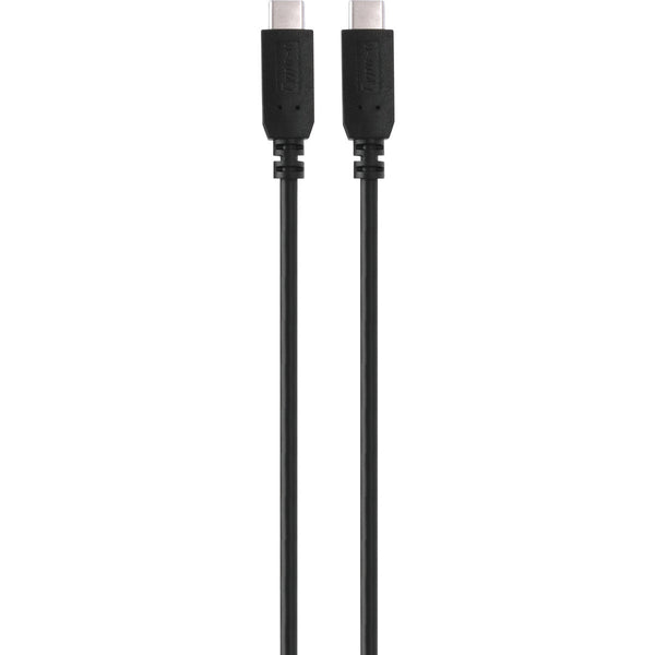 Blue Jet 3 Ft. Black Type-C USB to Type-C USB Charging & Sync Cable