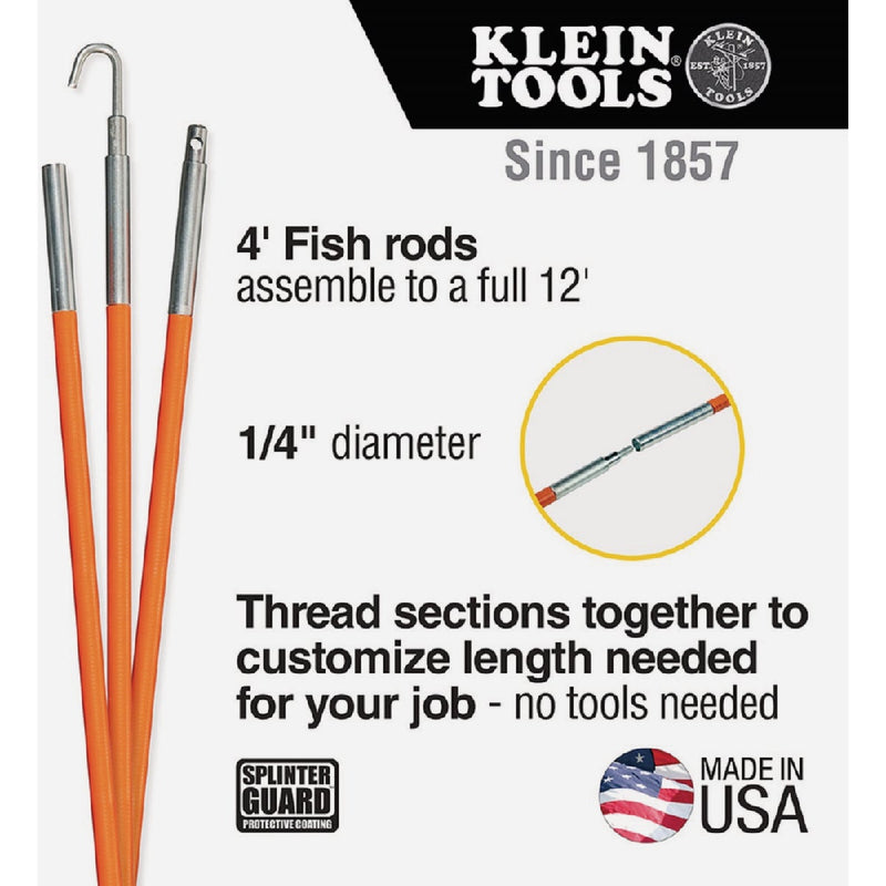 Klein Lo-Flex 12 Ft. Fish Rod Set