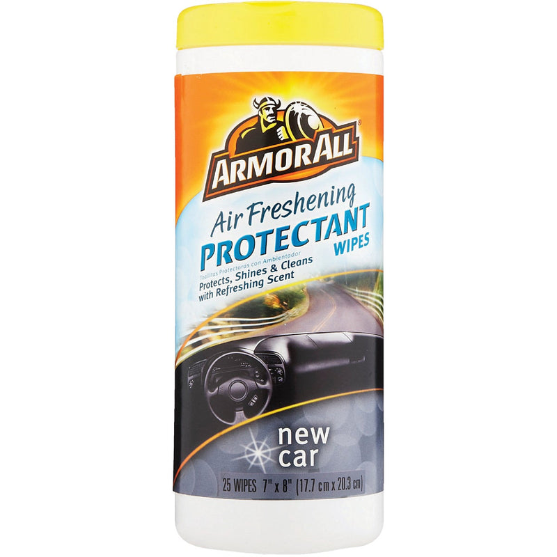 Armor All New Car Scent Air Freshening Protectant Wipe (25-Count)