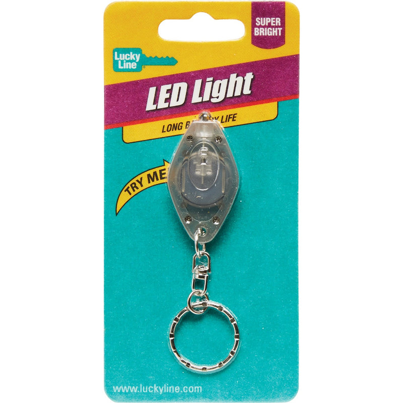 Lucky Line Oval Mini Key Ring with LED Light