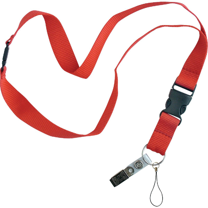 Lucky Line 18 In. Nylon Lanyard Key Ring