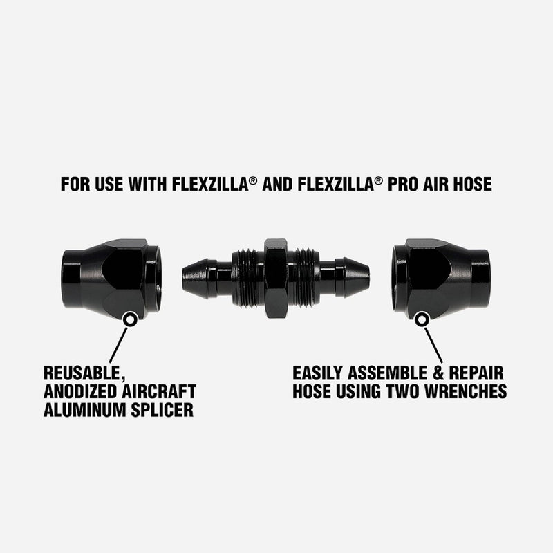 Flexzilla Pro 1/4 In. Barb Reusable Air Hose Splicer