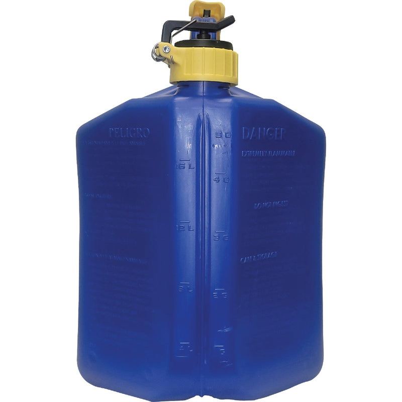 SureCan 5 Gal. Plastic Kerosene Safety Can, Blue