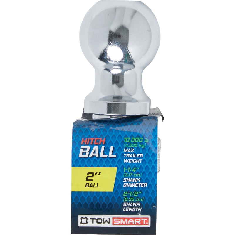 TowSmart Class IV 2 In. x 1-1/4 In. x 2-1/2 In. Hitch Ball, 10,000 Lb. Capacity