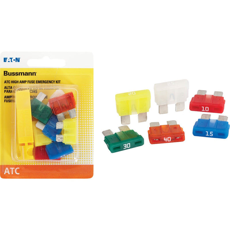 Bussmann ATC Blade High Amp Fuse Assortment (8-Pack)