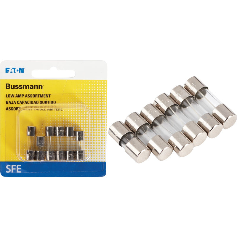 Bussmann SFE Glass Tube Fuse Assortment (6-Pack)