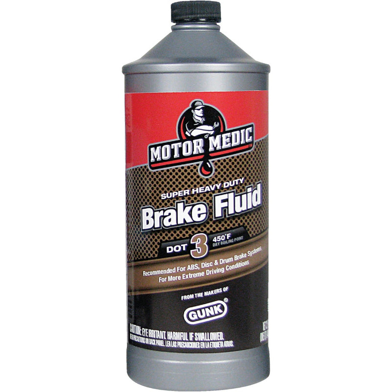 MotorMedic 32 Oz. Super Heavy-Duty DOT 3 Brake Fluid