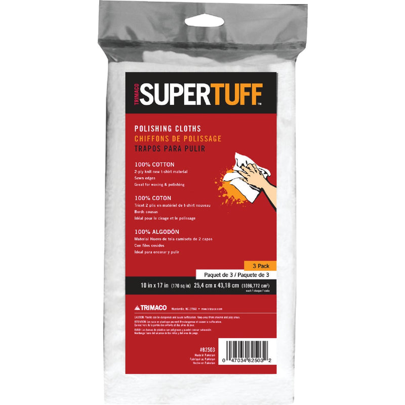 Trimaco SuperTuff 10 In. x 17 In. Polishing Cloth (3-Pack)