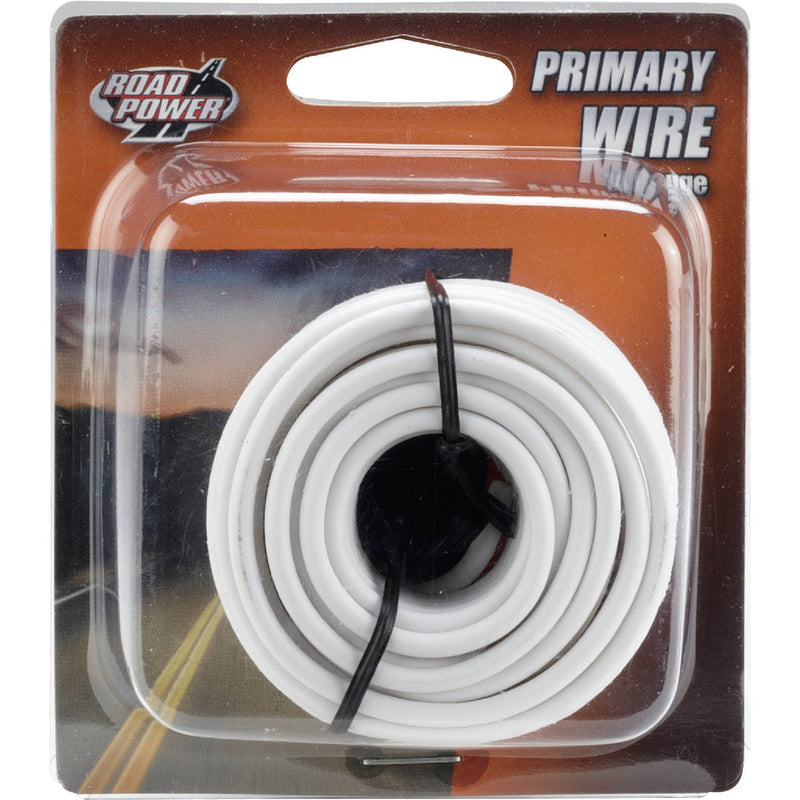 ROAD POWER 17 Ft. 14 Ga. PVC-Coated Primary Wire, White