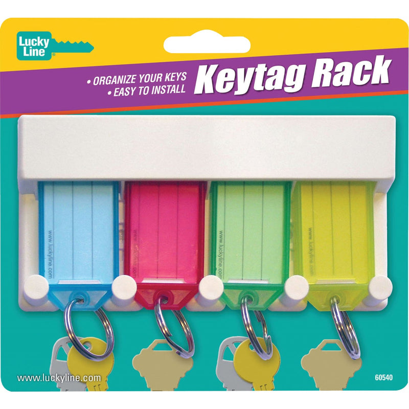 Lucky Line Keytag Rack (4-Key)