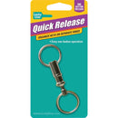 Lucky Line Quick-Releast Pull-Apart Nickel-Plated Brass Key Chain