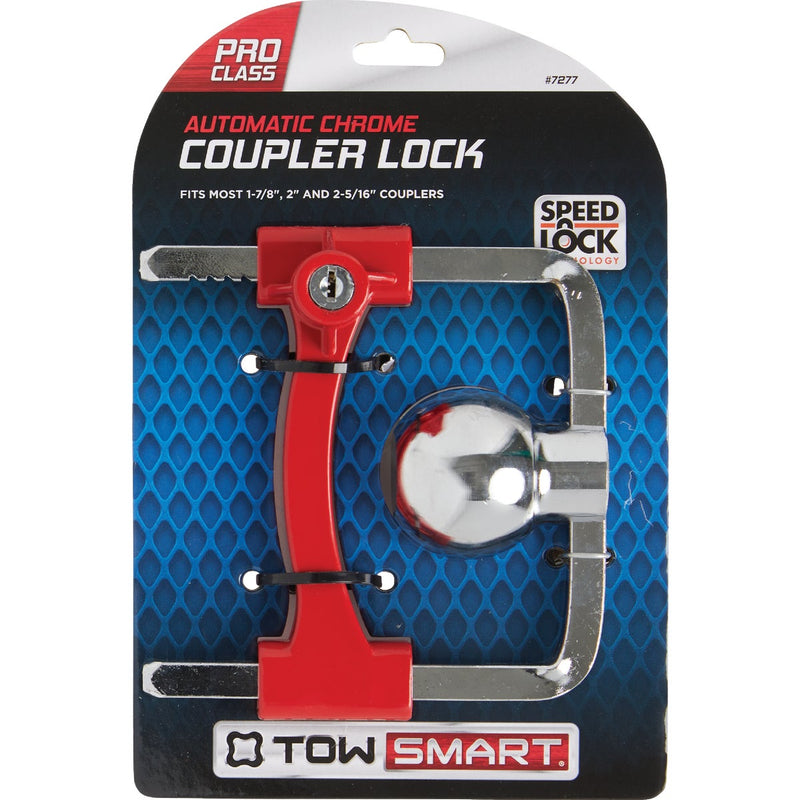 TowSmart High Visibility Universal Coupler Lock