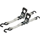 Erickson 1-1/4 In. x 12 Ft. 833 Lb. Long Handle Heavy-Duty Ratchet Strap (2-Pack)