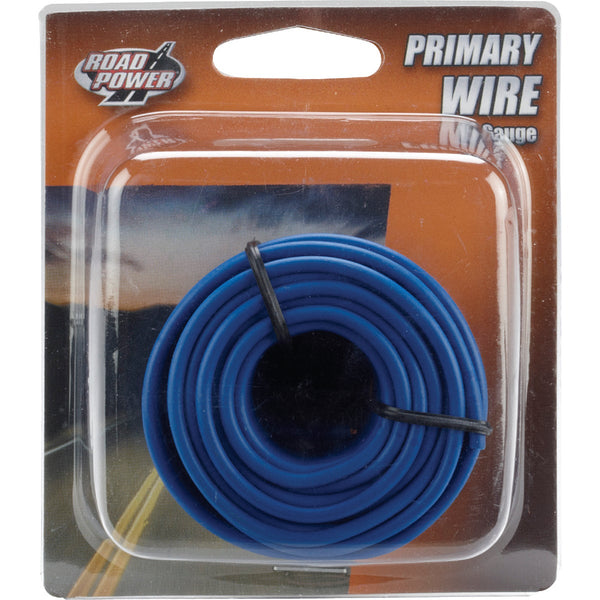 ROAD POWER 24 Ft. 16 Ga. PVC-Coated Primary Wire, Blue