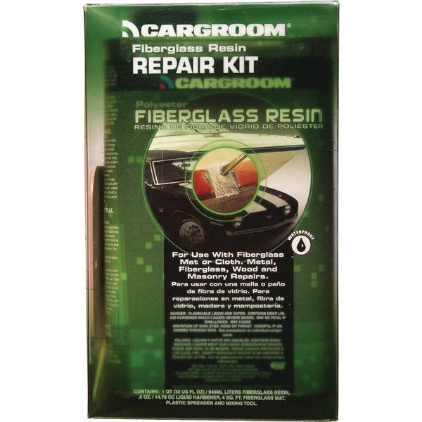 Cargroom 1 Qt. Fiberglass Resin Auto Body Repair Kit