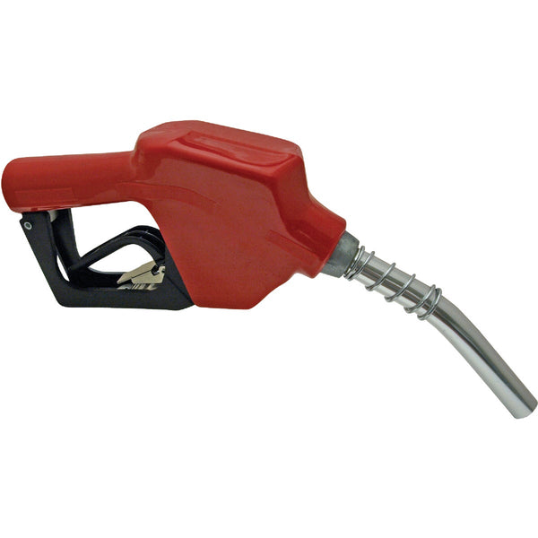 Apache 13/16 In. Spout Auto Shut-Off Unleaded Fuel Nozzle, Red