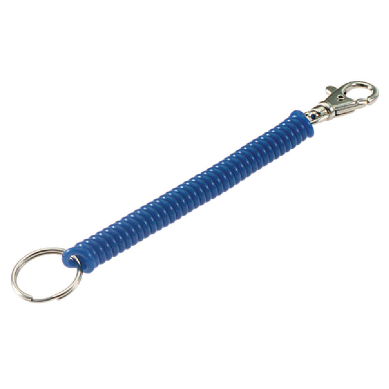 Lucky Line C-Clip Tempered Steel Mini Designer Coil Key Chain