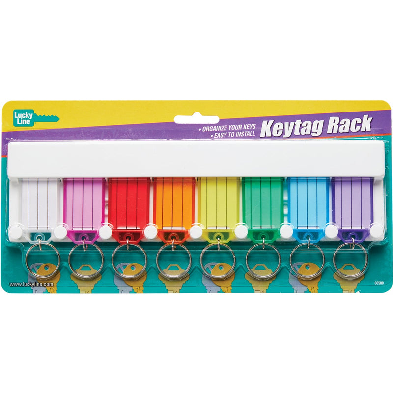 Lucky Line Keytag Rack (8-Key)