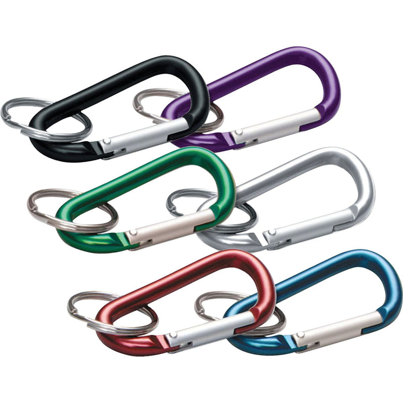 Lucky Line Assorted Colors 2-3/8 In. Small C-Clip Key Ring