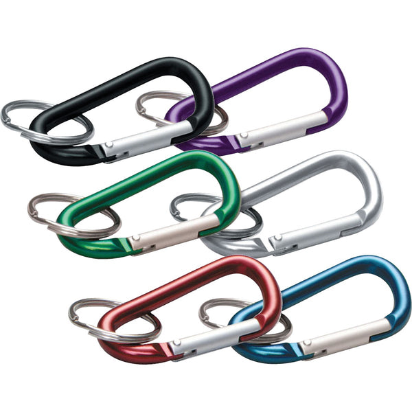 Lucky Line Assorted Colors 3-1/8 In. Large C-Clip Key Ring