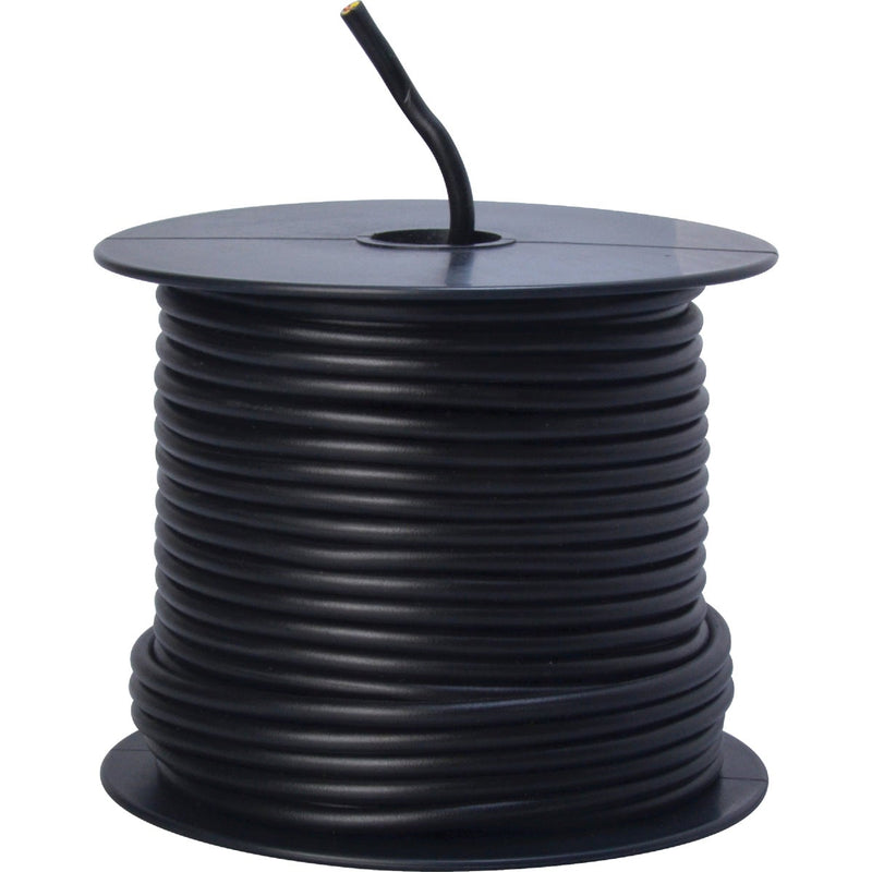 ROAD POWER 100 Ft. 12 Ga. PVC-Coated Primary Wire, Black