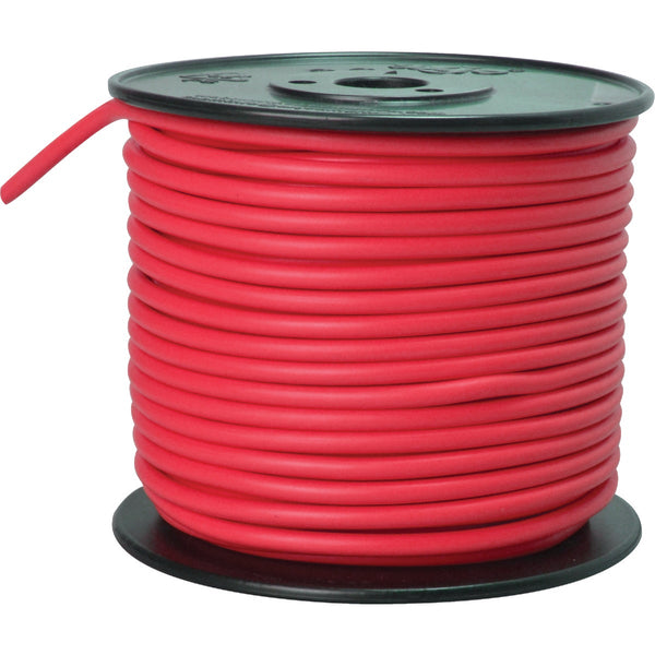 ROAD POWER 100 Ft. 10 Ga. PVC-Coated Primary Wire, Red