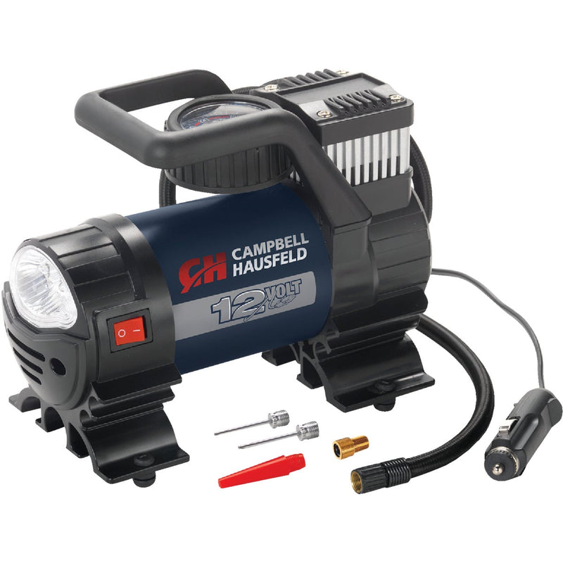 Campbell Hausfeld 12-Volt 150 psi Electric Inflator with Light