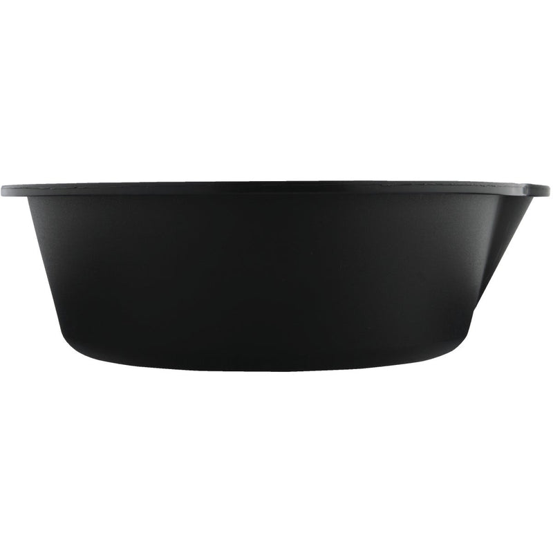 Custom Accessories 6 Qt Black Polyethylene Oil Drain Pan